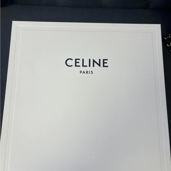 Celine black silver hw cabas tote - Picture 2 of 7
